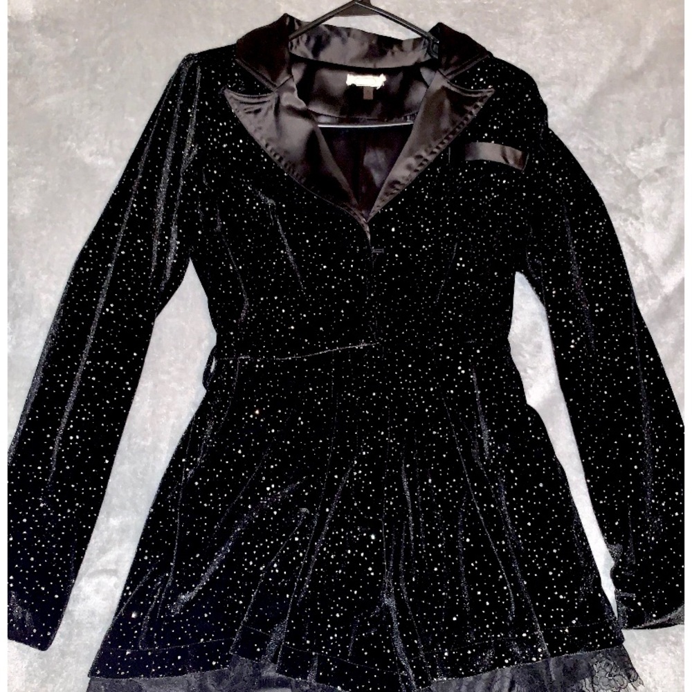 Black Sparkle Romper
